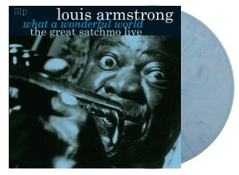 Louis Armstrong  / Great Satchmo Live / What a Wonderful World / Blueberry Vinyl
