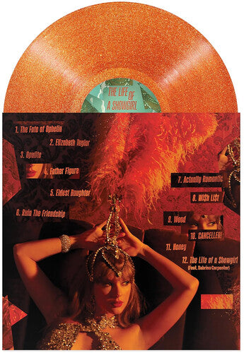 Taylor Swift / Life Of a Showgirl / Orange Glitter Vinyl