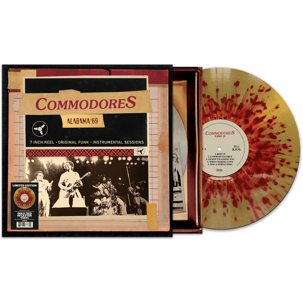 Commodores / Alabama '69 - Red/Gold Splatter