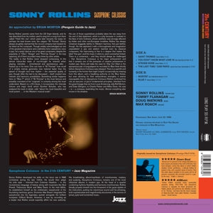 Sonny Rollins / Saxophone Colossus / HQ / Black Vinyl