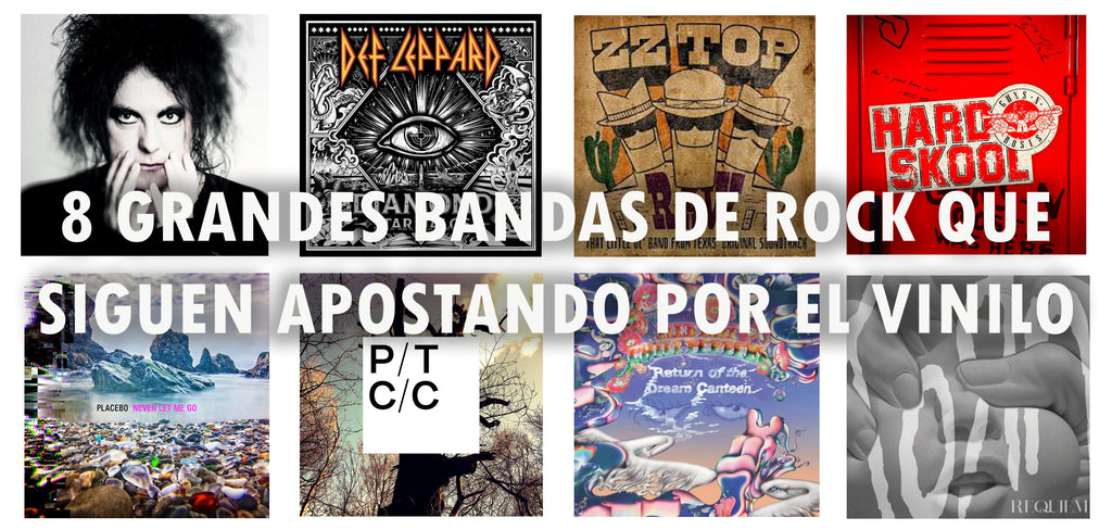 8 Grandes bandas de rock que siguen apostando por el Vinilo (PARTE 2)