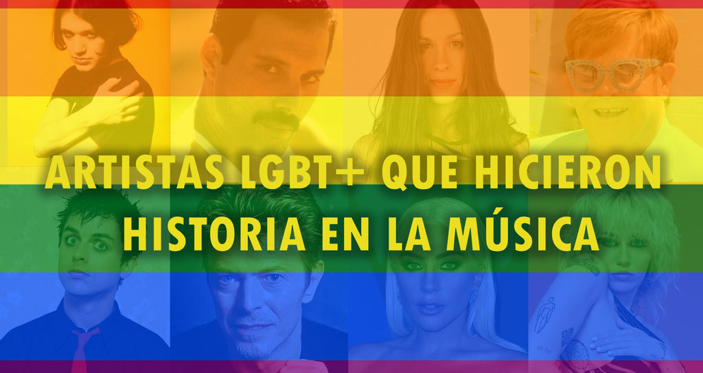 8 artistas musicales de la comunidad LGBT+ que marcaron la historia de la música.