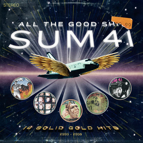 Sum 41 / All The Good Sh**T – 14 Solid Gold Hits / Coloured Purple Vinyl + Litography