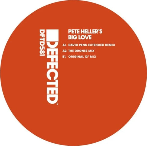 Pete Heller's / Big Love / David Penn / The Dronez Remixes / 12 pulgadas