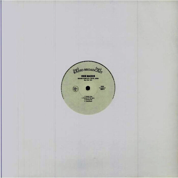 Iron Maiden / Tokyo / 1981 /Radio Broadcast Records