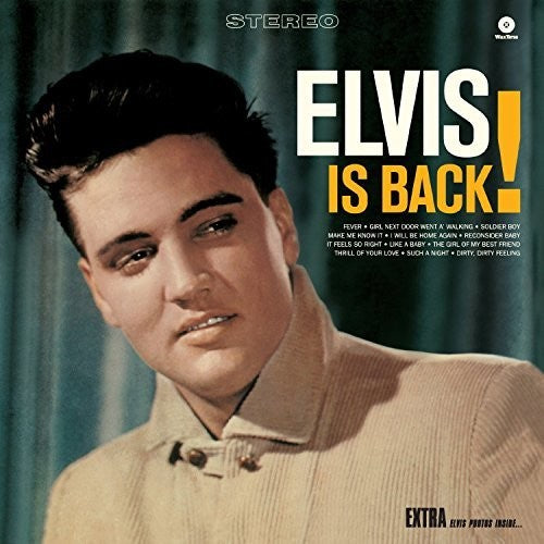 Elvis Presley / Elvis Is Back! / 4 Bonus Track / Black Vinyl