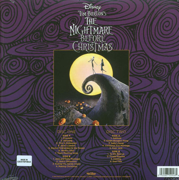 Nightmare Before Christmas / Tim Burton's / OST / Bone & Aqua Vinyl