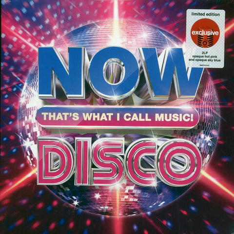 Chic, Chaka Khan, Village People, Barry White, Heatwave, Sister Sledge, Etc. / Now That's What I Call Music! Disco / Pink/Blue
