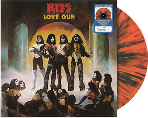 KISS / Love Gun / Tangerine Aqua Splatter Vinyl