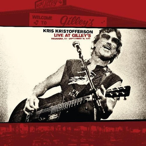 Kris Kristofferson / Live at Gilley´s - Pasadena TX: September 15 1981 / Indie Exclusive / White, Red