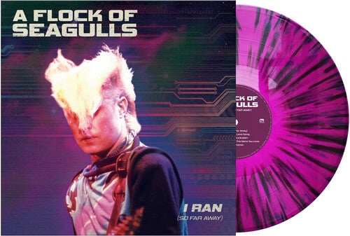 A Flock Of Seagulls / I Ran - So Far Away / Purple Black Splatter