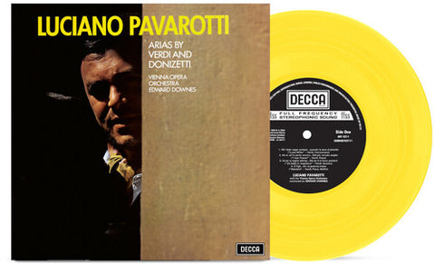 Luciano Pavarotti  / Arias by Verdi & Donizetti / Yellow Vinyl