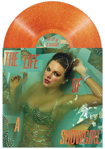 Taylor Swift / Life Of a Showgirl / Orange Glitter Vinyl
