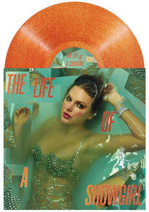 Taylor Swift / Life Of a Showgirl / Orange Glitter Vinyl