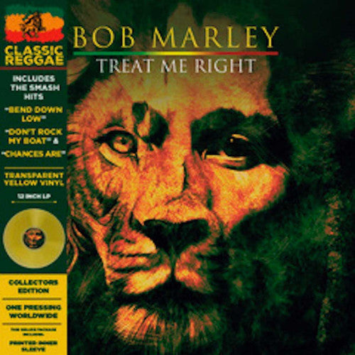 Bob Marley / Treat Me Right / Yellow Vinyl