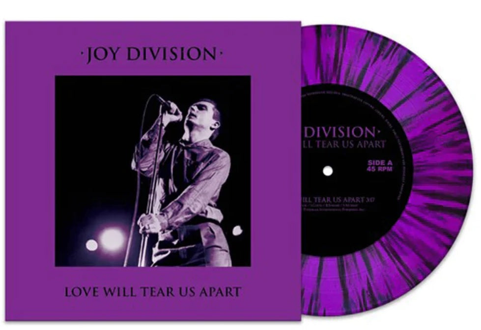 Joy Division / Love Will Tear Us Apart / 7 pulgadas / Purple Black Splatter