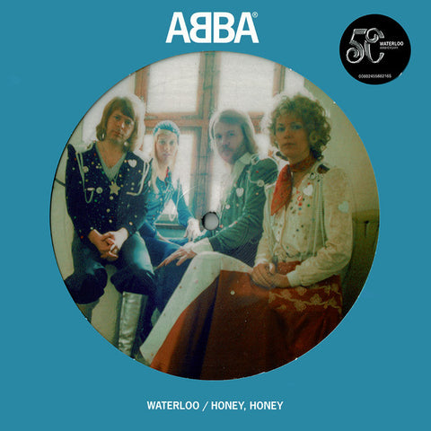 Abba / Waterloo / Honey Honey / Swedish / 7 pulgadas