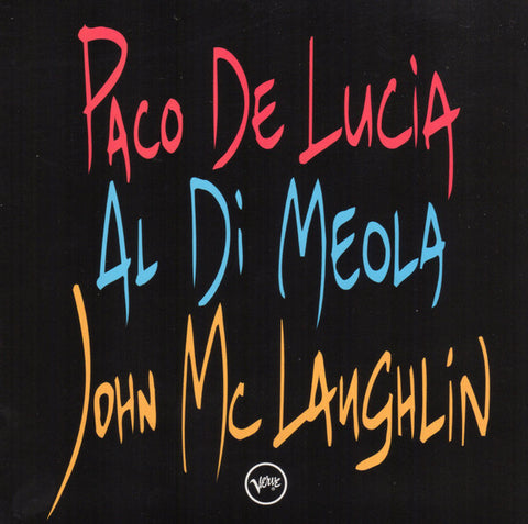 Paco De Lucia  / Al Di Meolal / John Mclaughlin / Guitar Trio