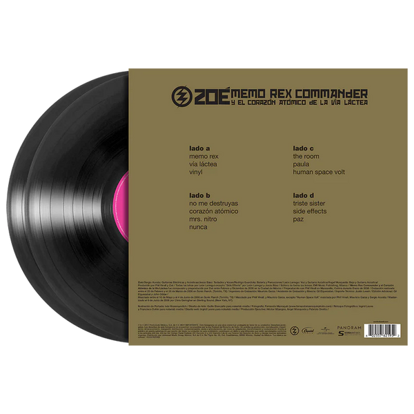 Zoé / Memo Rex Commander y el Corazón Atómico de la Vía Láctea