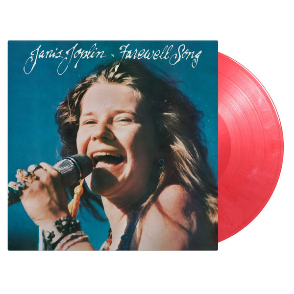 Janis Joplin / Farewell Song / Deluxe Sleeve/ Red & White Marbled