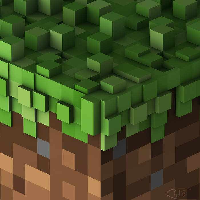 Minecraft  Volume Alpha / C418 /  Transparent Green