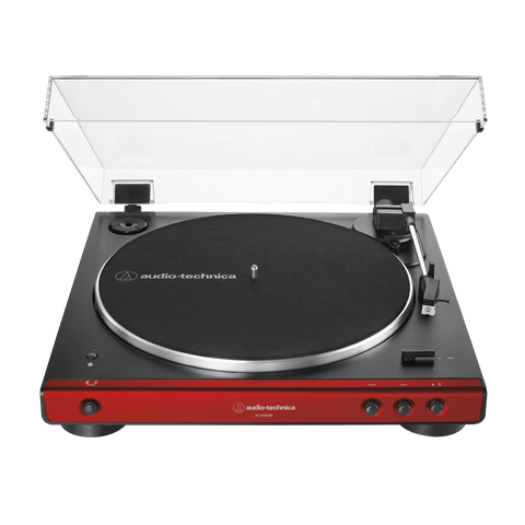 Tornamesa Audio-Technica AT-LP60XBT Red