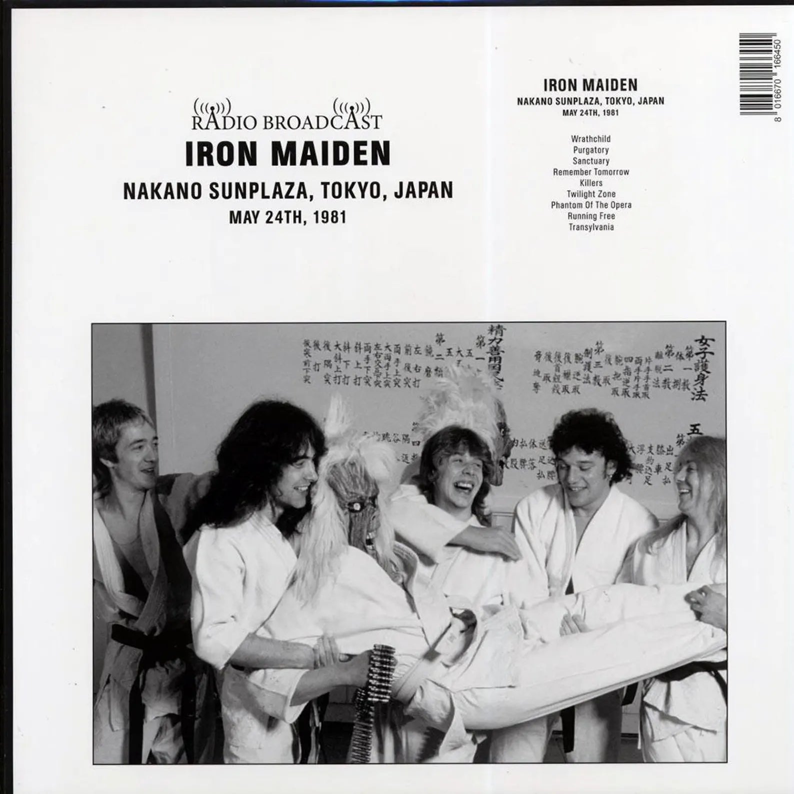 Iron Maiden / Tokyo / 1981 /Radio Broadcast Records