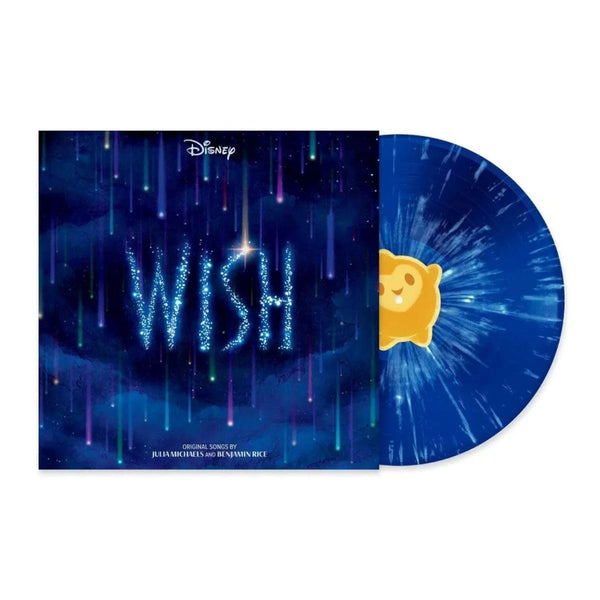 Wish / Ariana Debose, Chris Pine, Angelique Cabral, Julia Michaels / Original Motion Picture Soundtrack / Walt Disney / Blue Splatter Vinyl