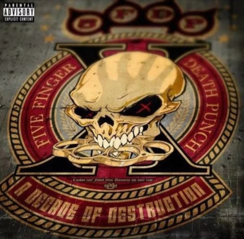Five Finger Death Punch / A Decade Of Destruction - Crimson Red