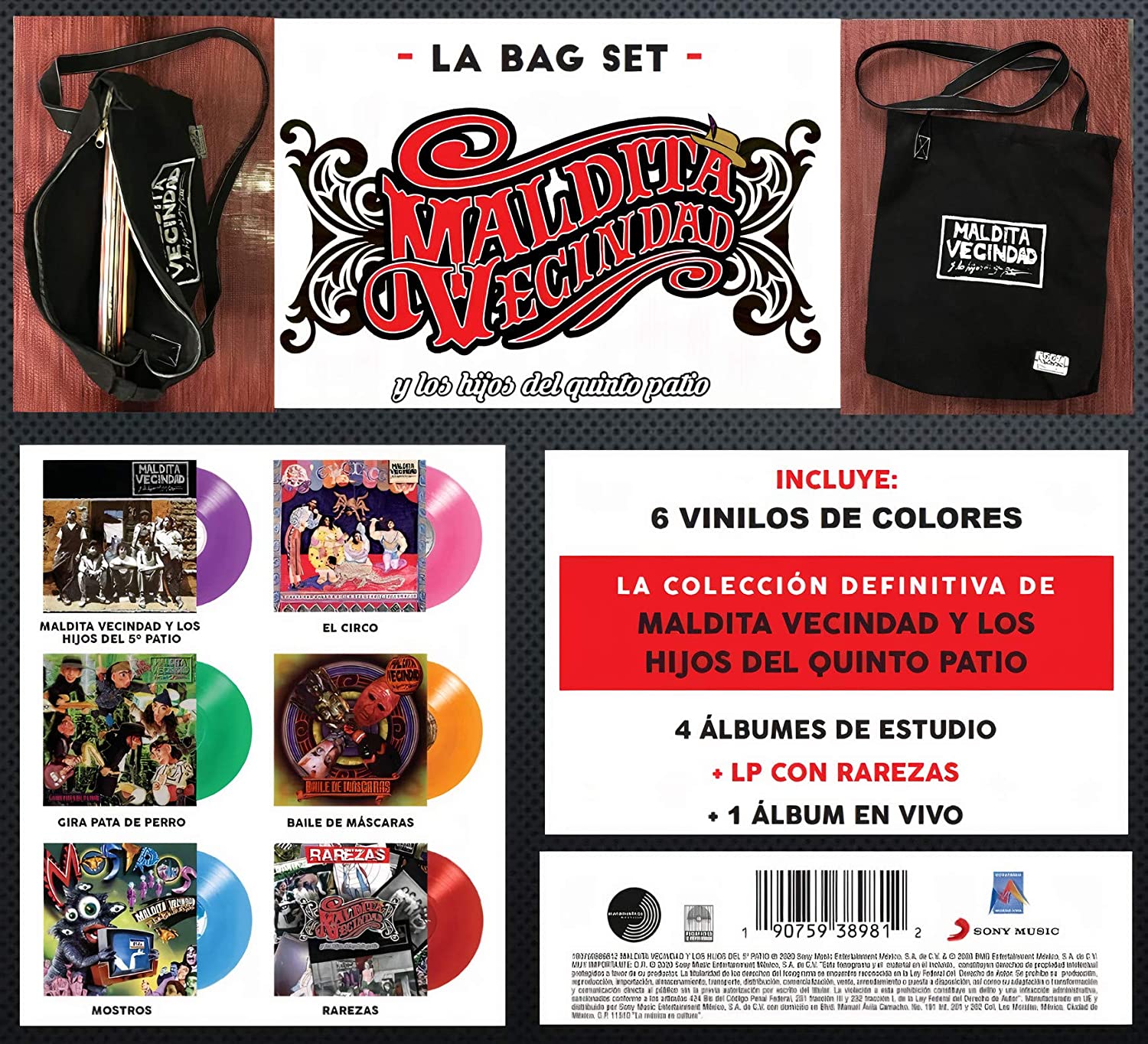 Maldita Vecindad / La Bag Set